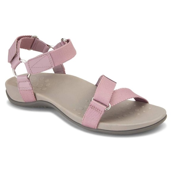 Vionic Shoes - Vionic Candace Webbed Sport Sandal Pink 8